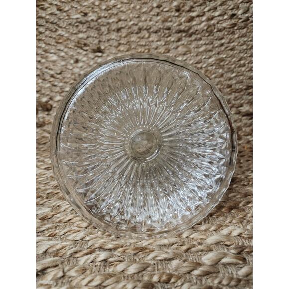 Vintage Genie Style Crystal Clear Glass Decanter Designer Style 11" Tall - Picture 6 of 8